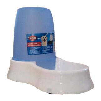 Comedero / Bebedero Dispenser 1.5 Litros - Blanco (T24762BL)