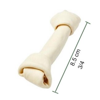 Hueso Corbata Blanco 3/4 (HUES34)