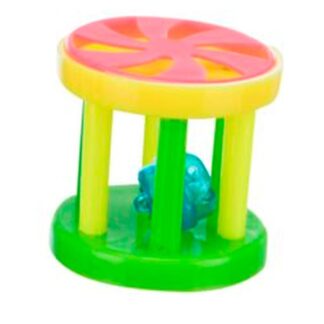 Rulo Chico Cascabel - Colores Surtidos - Juguete Sonajero Gato (T4099)