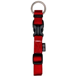 Collar Regulable Zeus XL / TG Rojo 2cm x 36-55cm - Collar Ajustable XL Extra Grande (99531)