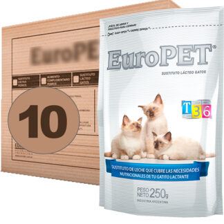 Europet Sustituto Lacteo Premium para Gatitos Pack x 10 - Leche Gatitos (m10mEUDPG) - View 360