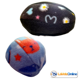 Pelota de Plush con sonido Redonda o Rugby (LU45)
