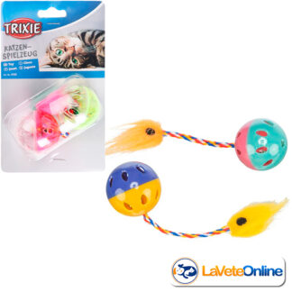 Pelotas Sonajero para Gato x 2 (T4165)