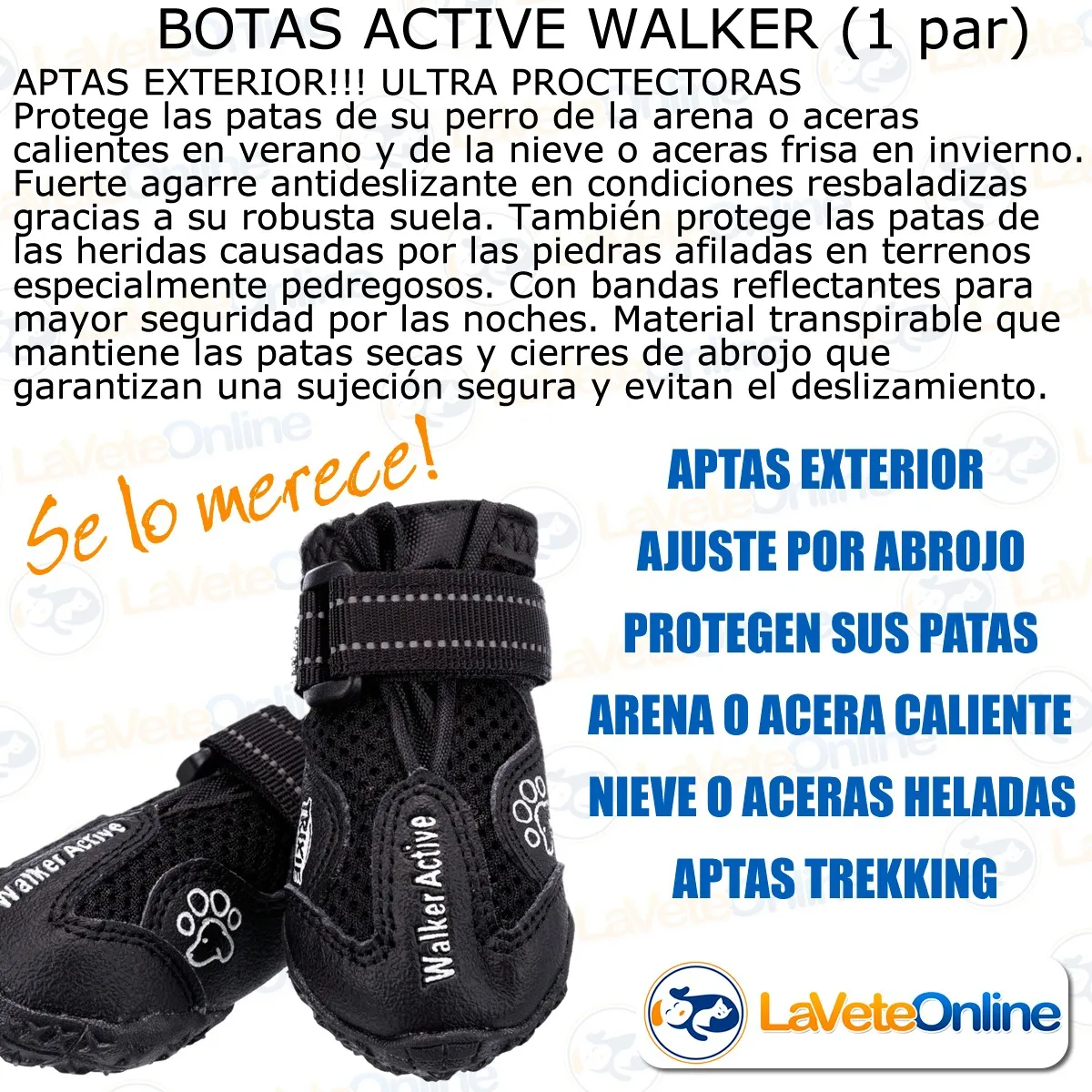 Botas Active Walker S/M - 1 Par (T19462) - Image 2