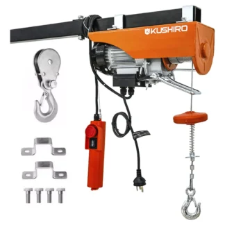 Aparejo Electrico Malacate 250kg Elevación 12mts Montacarga