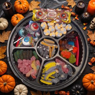 Bandeja Gomitas Box Halloween Regalo Original