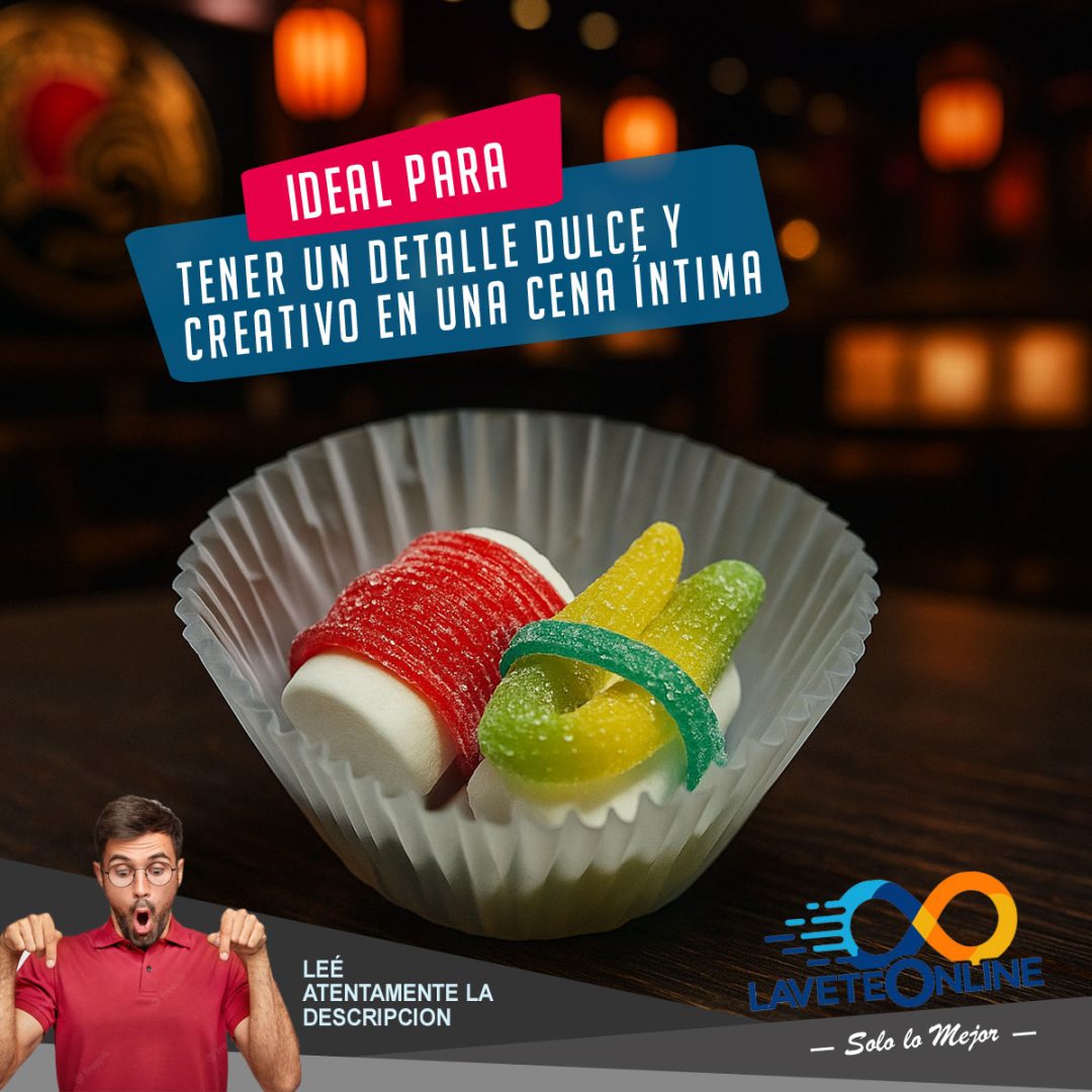Estuche Sushi Box Gomitas Golosinas Regalo Original Premium - 7 Piezas - Imagen 8