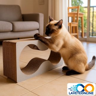 Rascador de Carton Mega Tamaño grande con catnip