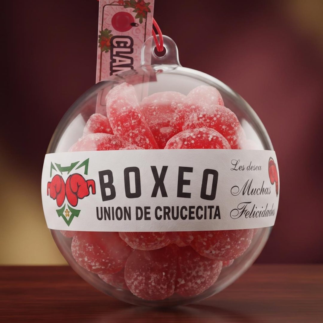 Esfera Navideña Personalizada Rellena de Gomitas – Souvenir y Regalo Original - Imagen 8