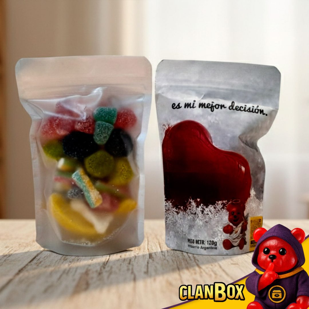 Dupla Amor Corazones - DoyPack Gomitas San Valentin Aniversarios - Image 2