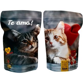 Dupla Amor Gatos - DoyPack Gomitas San Valentin Aniversarios