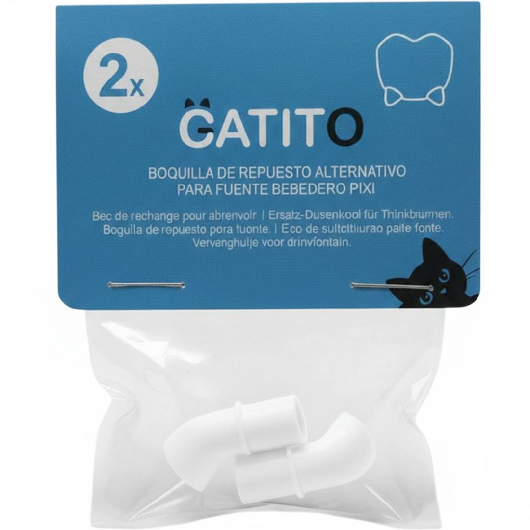 Pico Piquito Boquilla Repuesto Alternativo para Fuente Bebedero Catit Pixi - Blanco