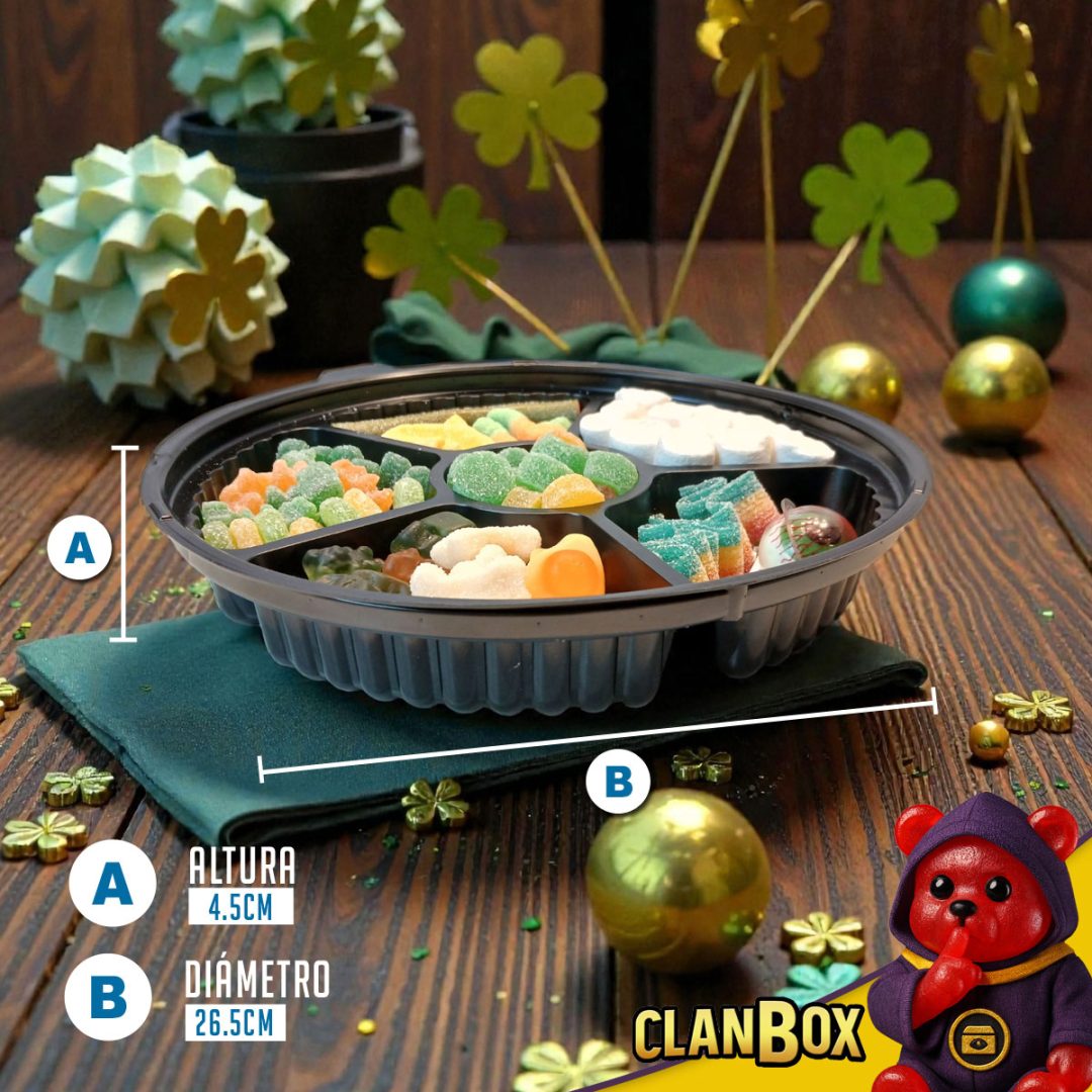 Bandeja San Patricio Picada Dulce Gomitas Box Premium Juntadas Previa – Varios Motivos - Imagen 2