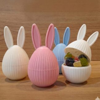 Box Huevo Conejo Pascua con 100g de Gomitas Regalo Original