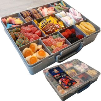 Maletin Mediano Gomitas Chocolates Alfajores Caramelos Confitados Regalo Premium