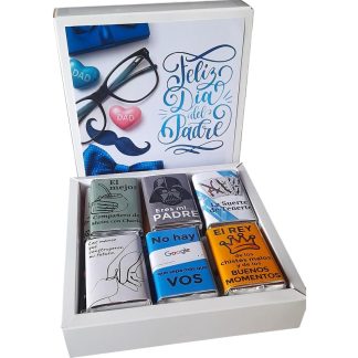 Caja con Chocolatines: Especial Día del Padre (24 Unidades) 👔 🍫✨