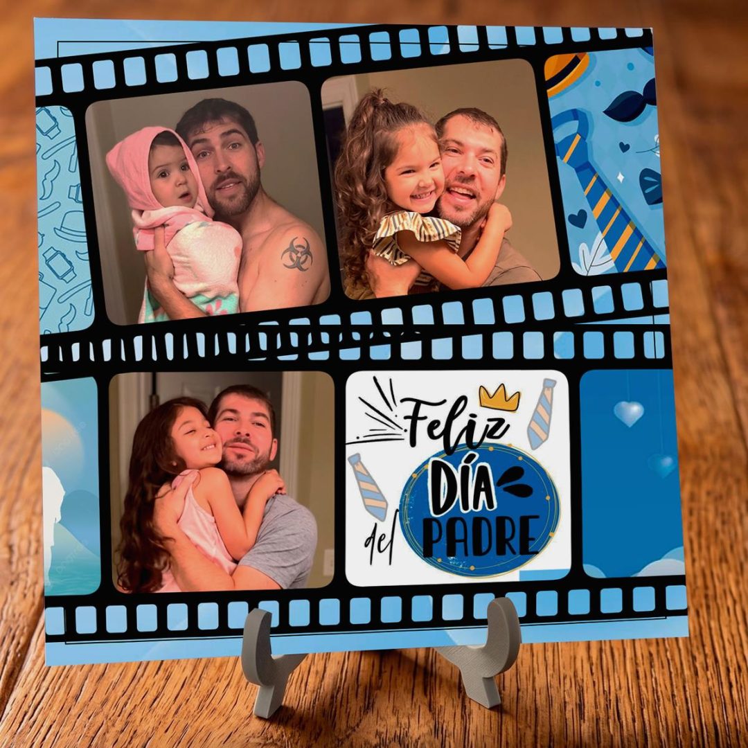Caja con Chocolatines Tapa Personalizada: Especial Día del Padre (24 Unidades) 👔 📸✨ - Image 3