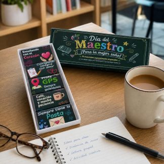 Estuches de 10 Chocolatines Día del Maestro – Edición Especial 🍎✨