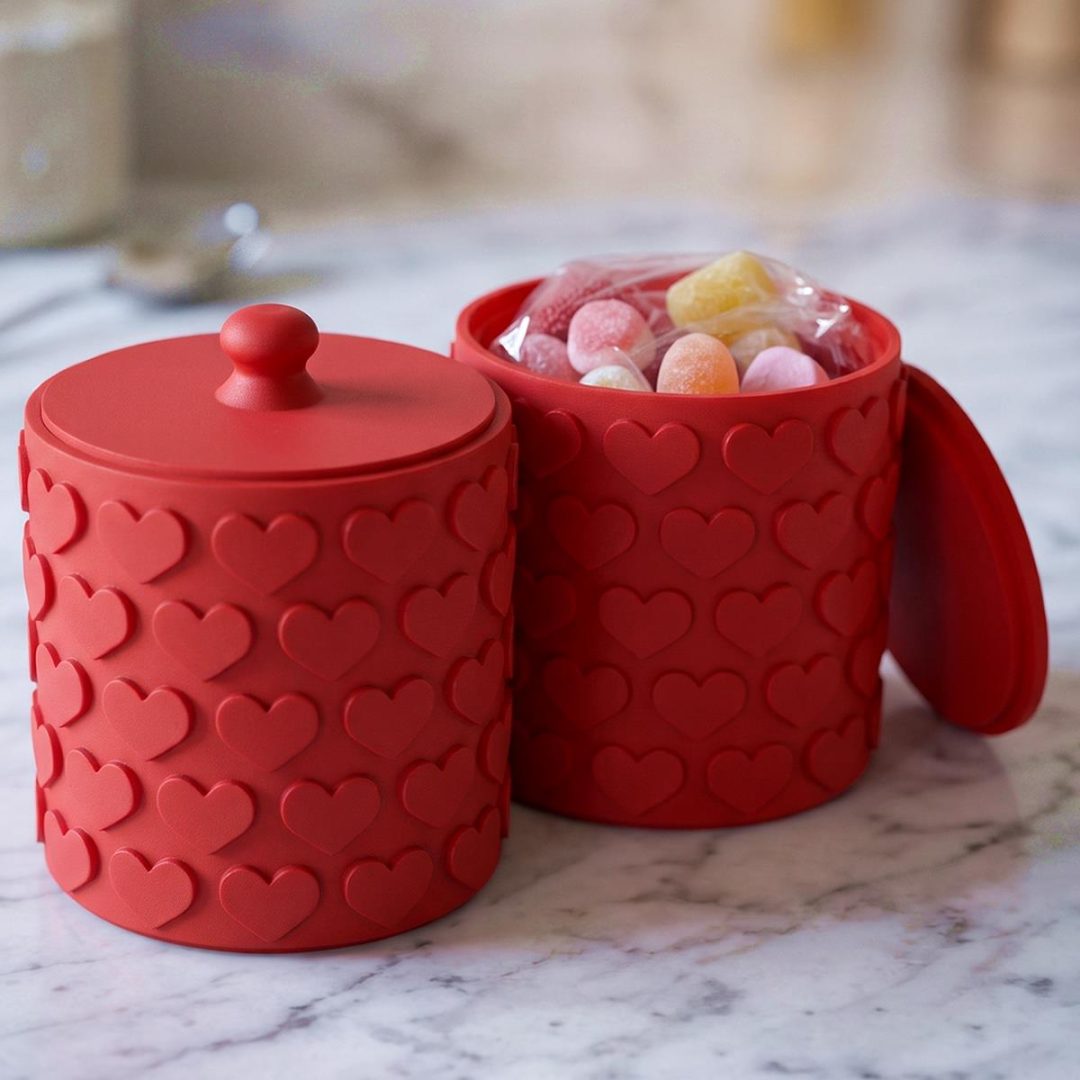 Box Labrado Corazones con Gomitas 💖✨ - Rojo - Imagen 3