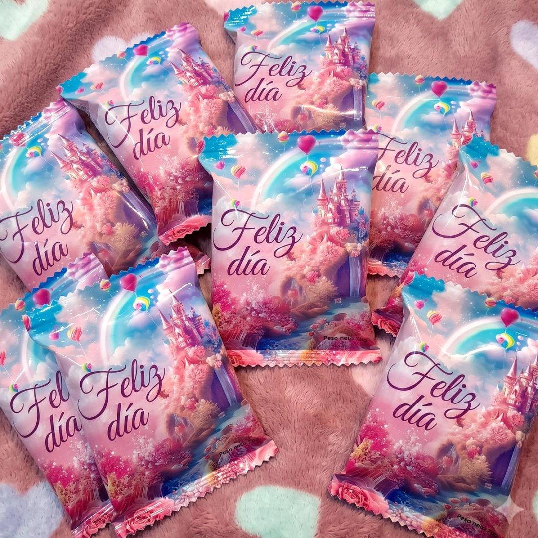 Chip Bag Infantil con Gomitas 70g. - "Feliz Día" - Imagen 2