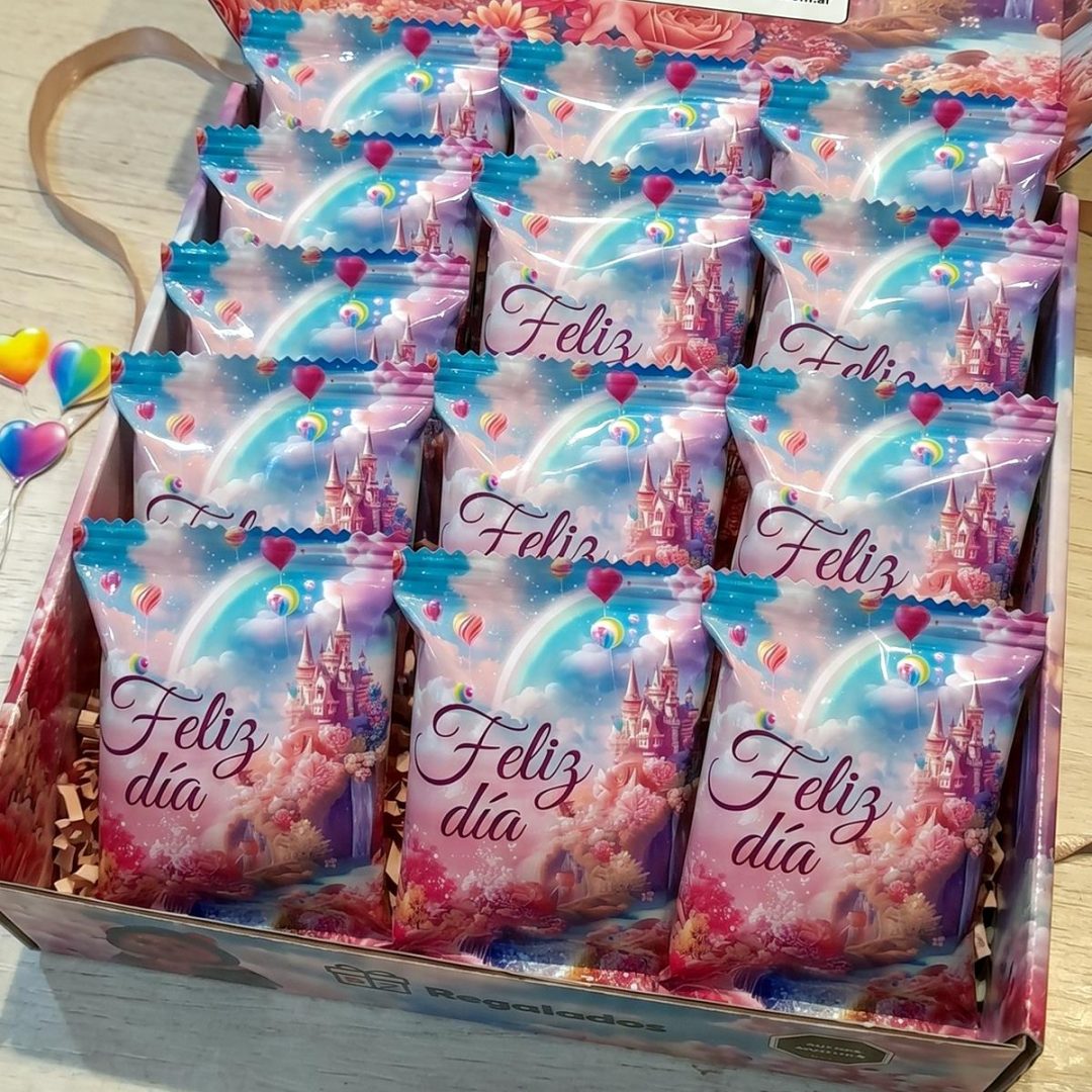 Chip Bag Infantil con Gomitas 70g. - "Feliz Día" - Imagen 4