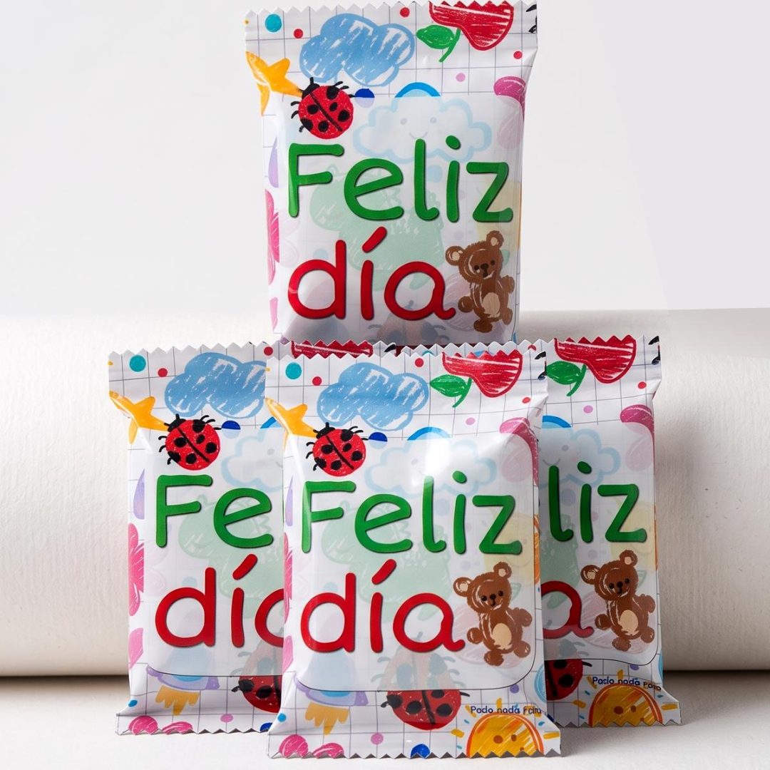 Chip Bag Infantil con Gomitas 70g. - "Feliz Día" - Imagen 5