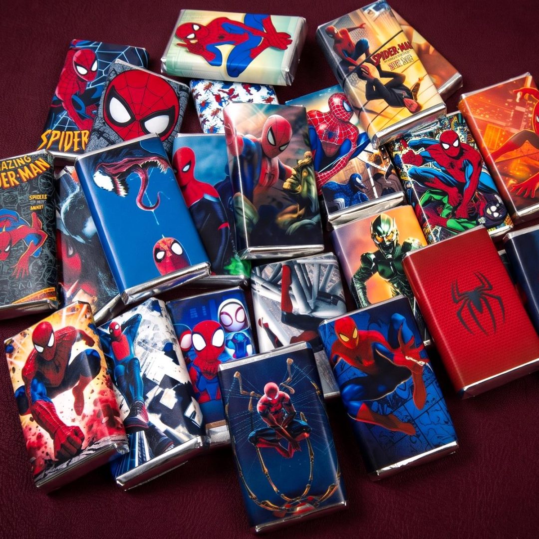 Caja de chocolatines Tributo al Hombre Araña / Spiderman: Edición Coleccionable🕷️ - Imagen 4
