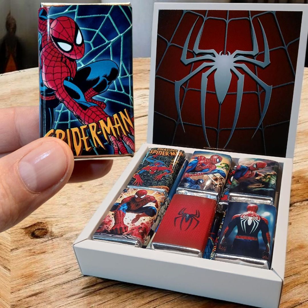 Caja de chocolatines Tributo al Hombre Araña / Spiderman: Edición Coleccionable🕷️ - Imagen 10