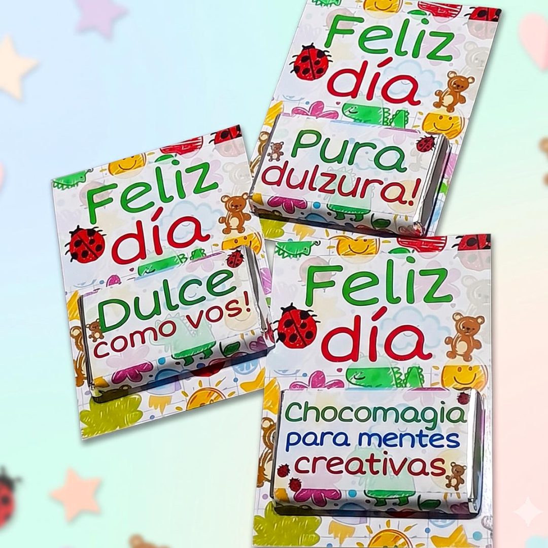 Chocotarjetas Infantiles ClanBox Feliz Día - Eventos infantiles, Día del niño - Imagen 8