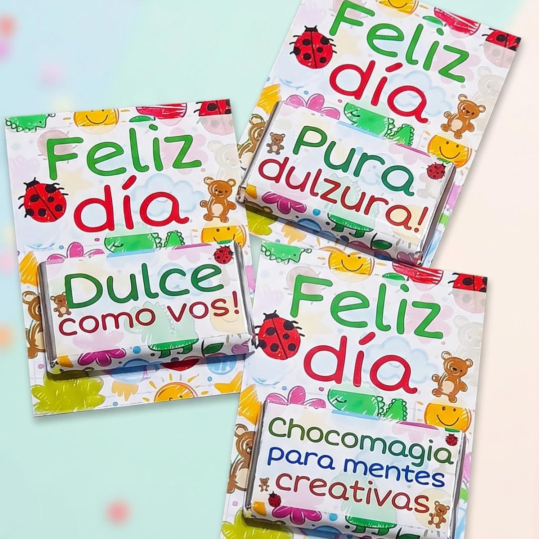 Chocotarjetas Infantiles ClanBox Feliz Día - Eventos infantiles, Día del niño - Imagen 7