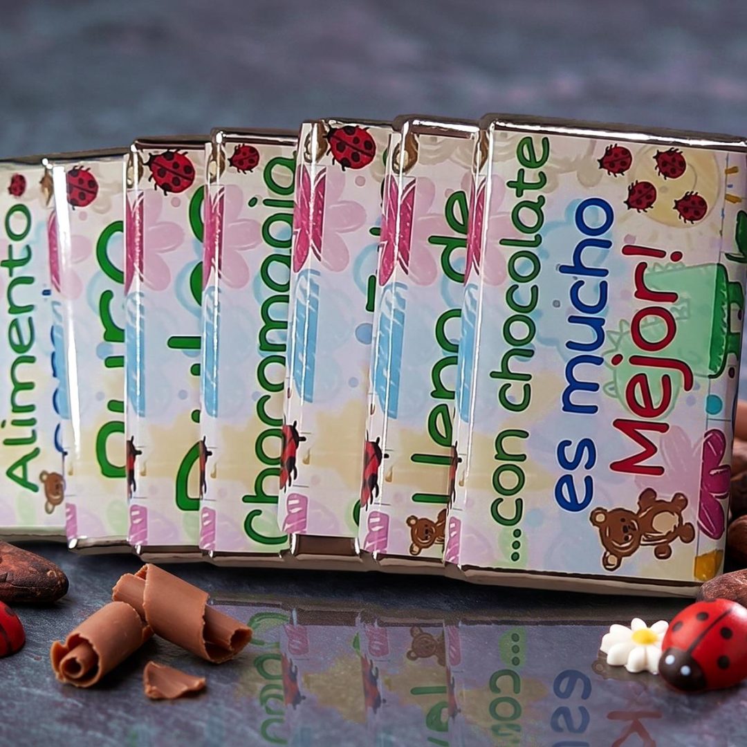 Chocolatines Infantiles con Frases - Día del Niño, eventos infantiles - Imagen 4
