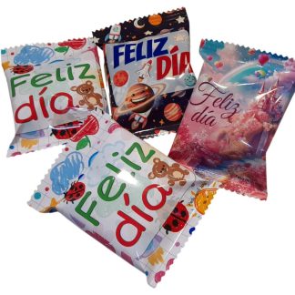 Chip Bag Infantil con Gomitas 70g. - "Feliz Día"