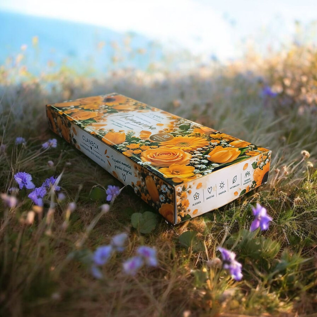 Estuche Chocolatines 10 Flores Amarillas - Primavera, Amistad, Excusa para Regalar🌻☀️ - Imagen 9