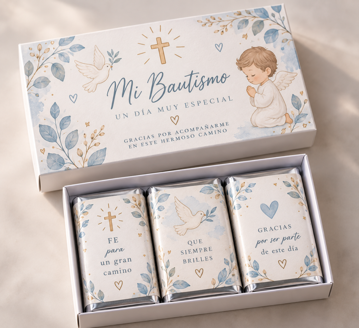 Estuche Personalizado con 3 Chocolates - Souvenir para Eventos ✨🍫 - Imagen 16