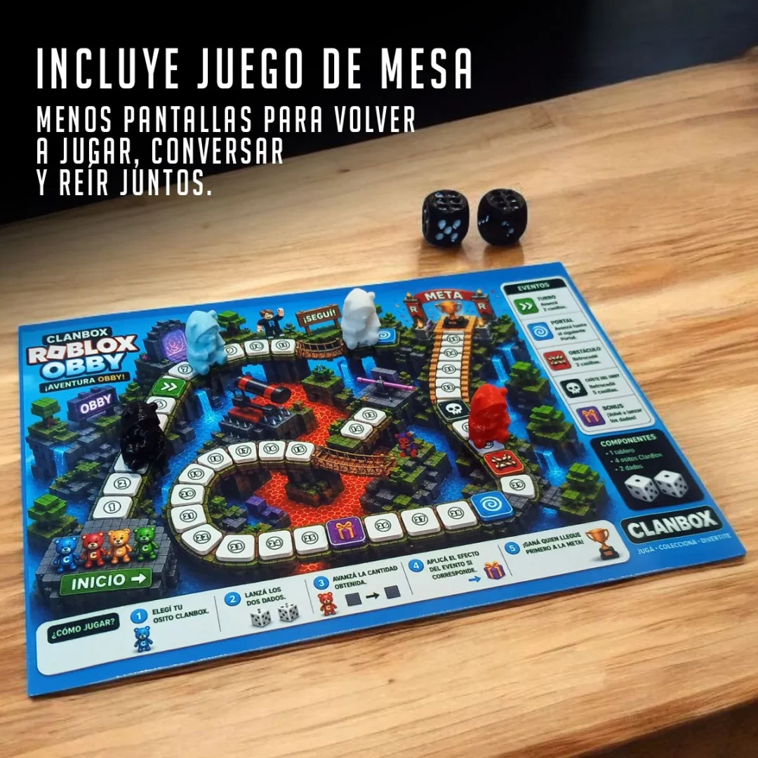 Caja 18 Chocolatines Roblox + Mini Juego Mesa Apto Fanaticos - Imagen 3