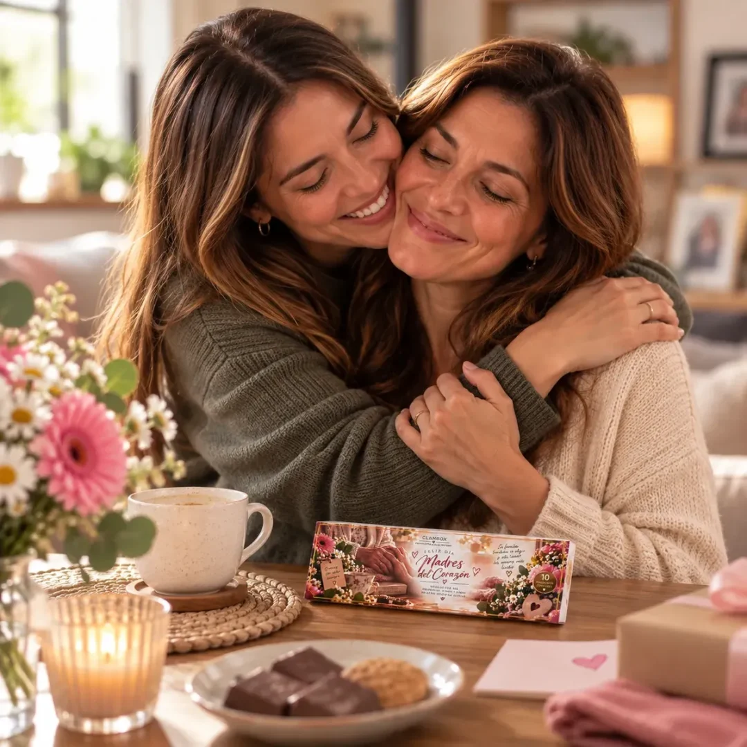 Estuche 10 chocolatines Frases para Mamá del Corazón - Edición Especial: Día de la Madre - Imagen 4