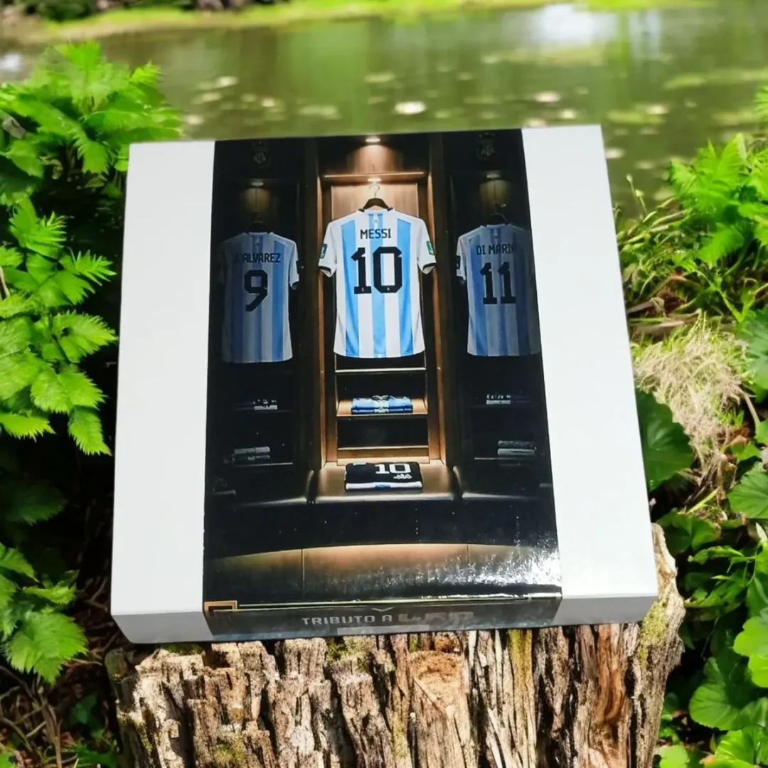 Caja 18 Chocolates Tributo Messi Seleccion Argentina + Regalo - Imagen 7
