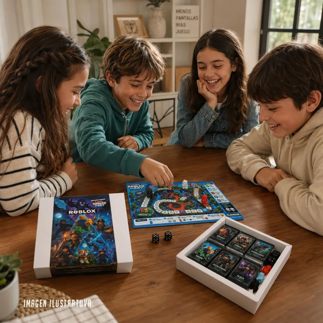 Caja 18 Chocolatines Roblox + Mini Juego Mesa Apto Fanaticos - Imagen 8