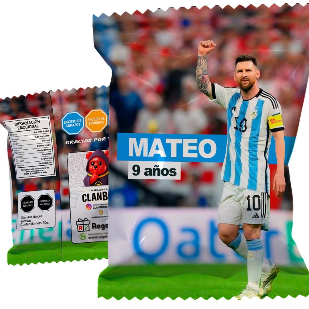 Chip Bag Small Personalizada con Gomitas 70g - El Recuerdo Dulce Perfecto 🍬✨🎈 - Imagen 7