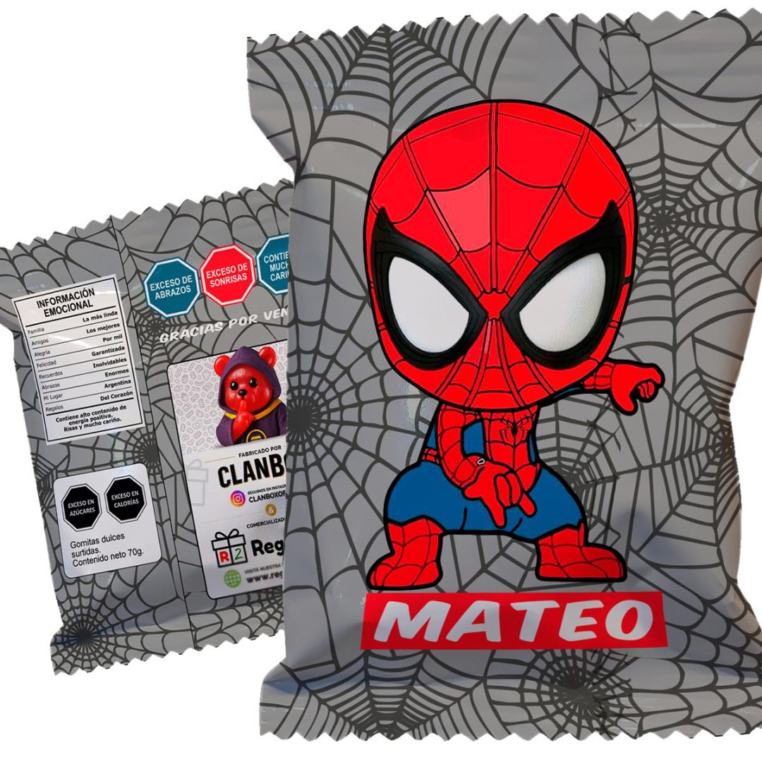 Chip Bag Small Personalizada con Gomitas 70g - El Recuerdo Dulce Perfecto 🍬✨🎈 - Imagen 6
