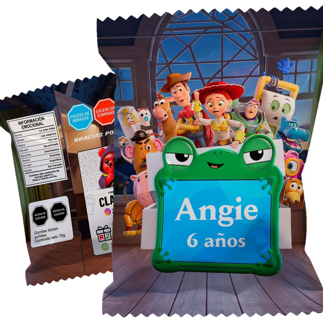 Chip Bag Small Personalizada con Gomitas 70g - El Recuerdo Dulce Perfecto 🍬✨🎈 - Imagen 4