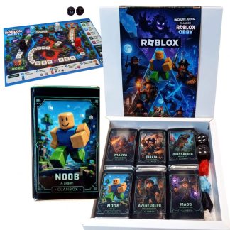 Caja 18 Chocolatines Roblox + Mini Juego Mesa Apto Fanaticos