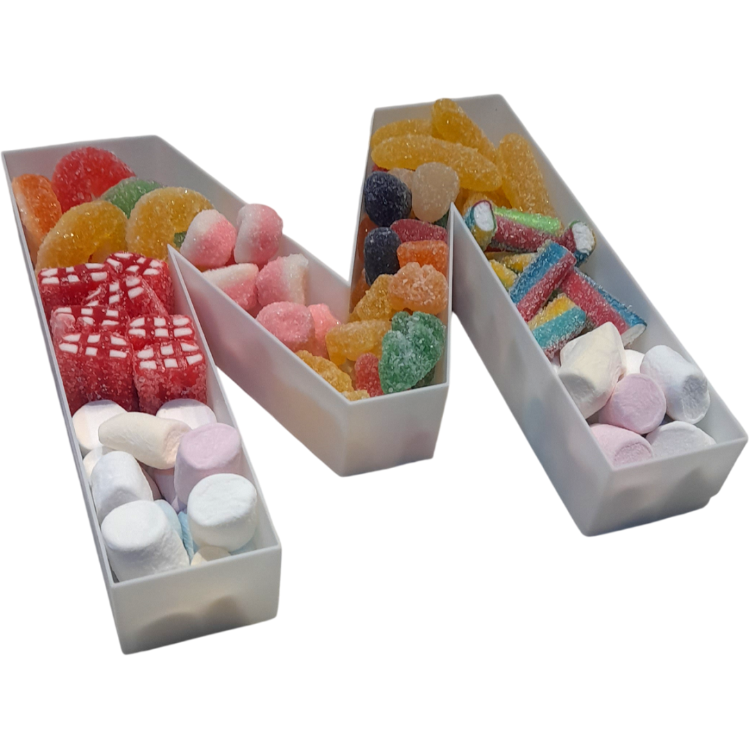 Box Letra M con Gomitas y Malvaviscos Surtidos - Mamá Día de la Madre 🎁💖 - Imagen 8