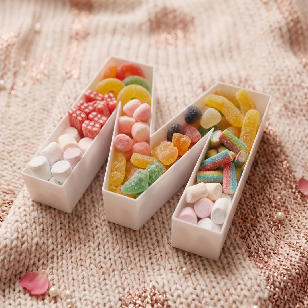 Box Letra M con Gomitas y Malvaviscos Surtidos - Mamá Día de la Madre 🎁💖 - Imagen 6