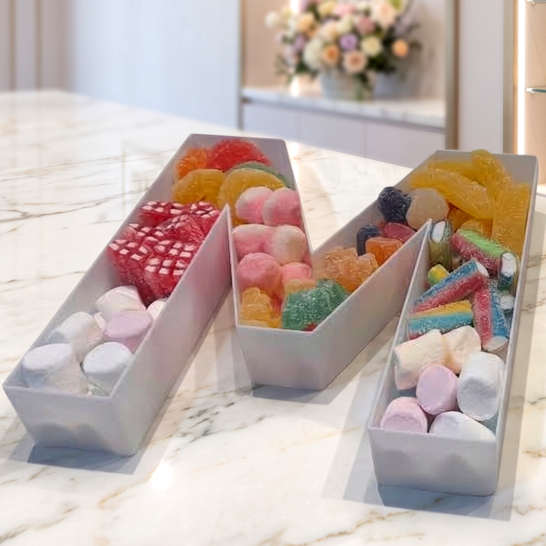 Box Letra M con Gomitas y Malvaviscos Surtidos - Mamá Día de la Madre 🎁💖 - Imagen 7
