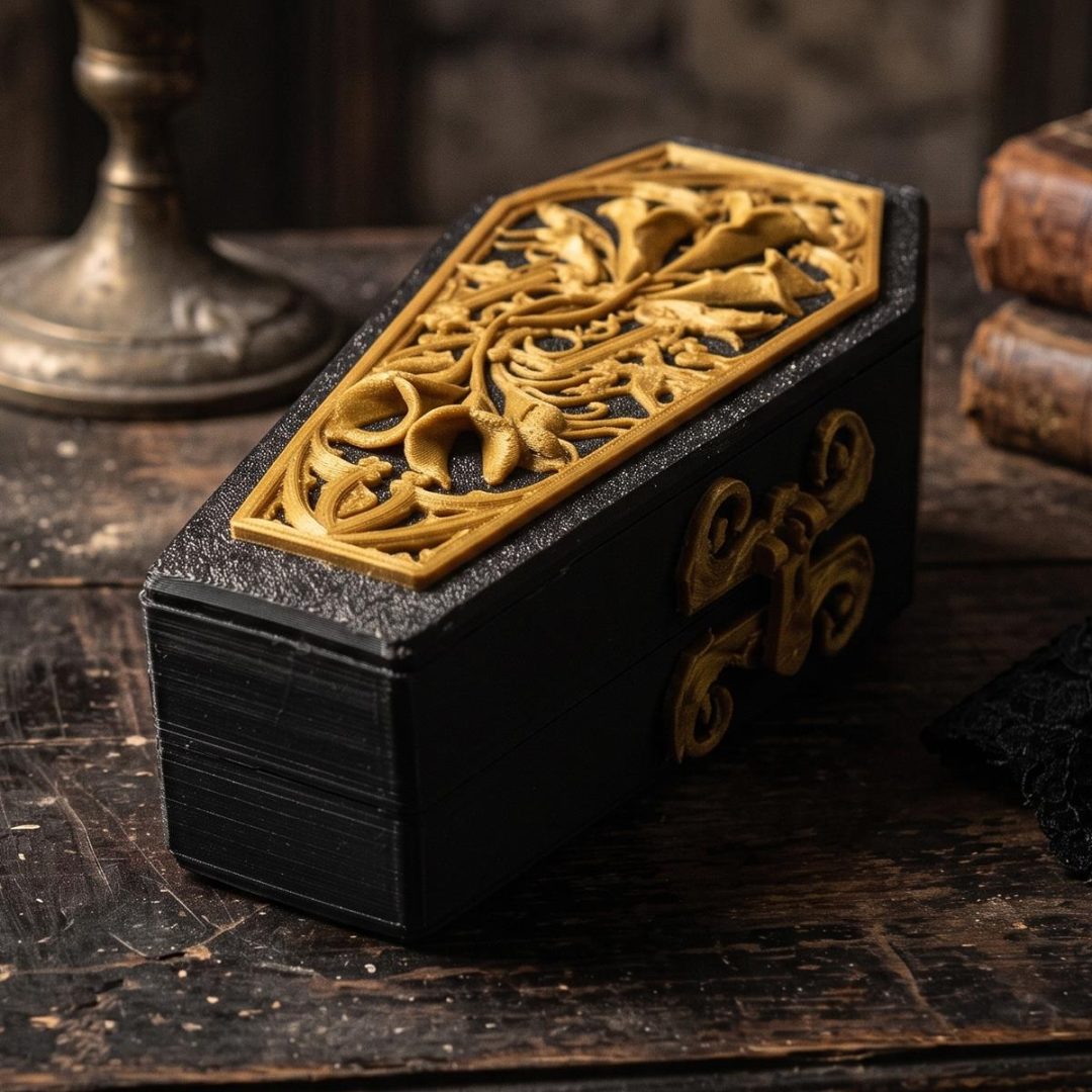 Box Ataúd Gótico con Gomitas de Terror – Box Edición Halloween / Dark 🖤💀🎃 - Imagen 8