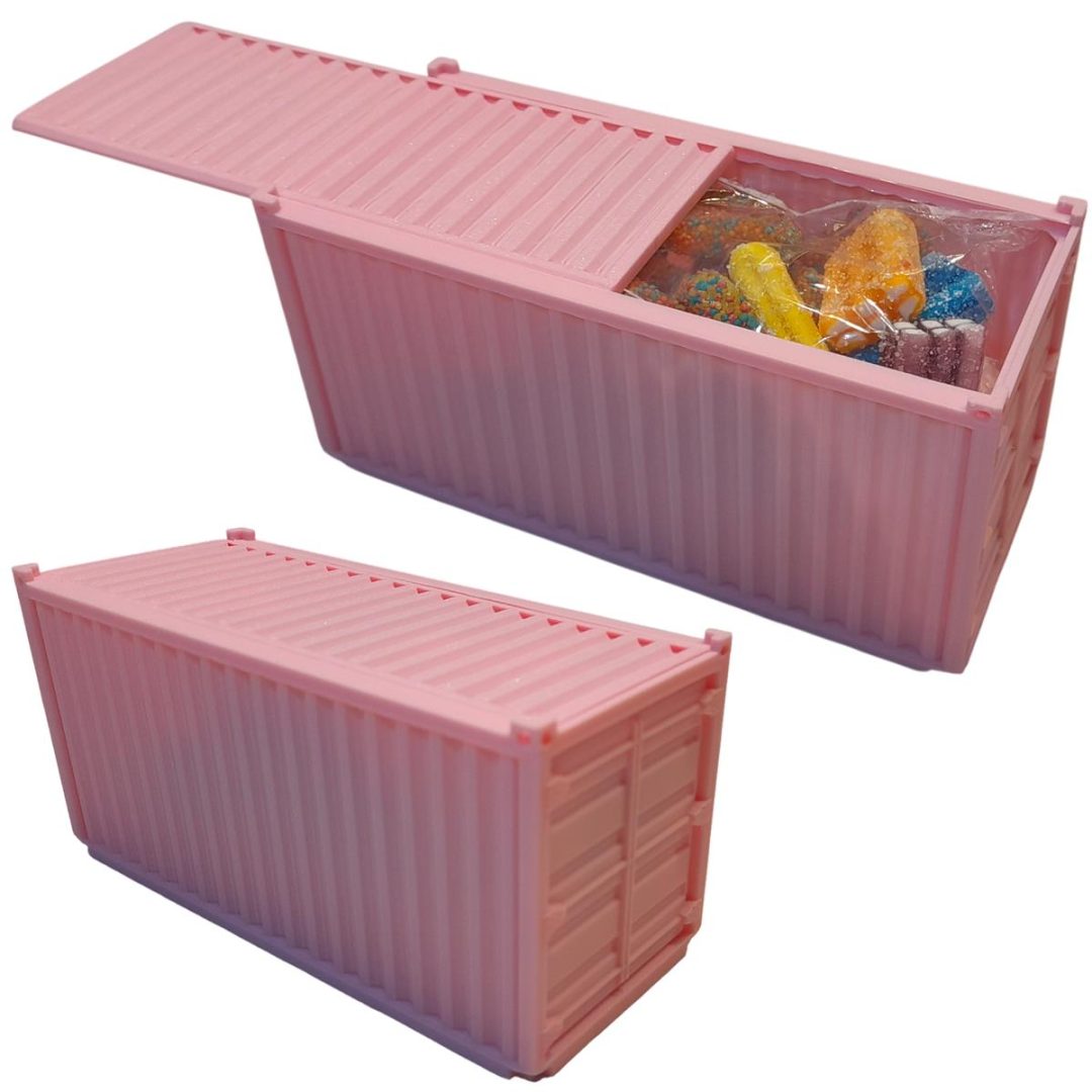 Container con Gomitas y Malvaviscos 140g - Organizador Apilable 🍬📦✨ - Imagen 9